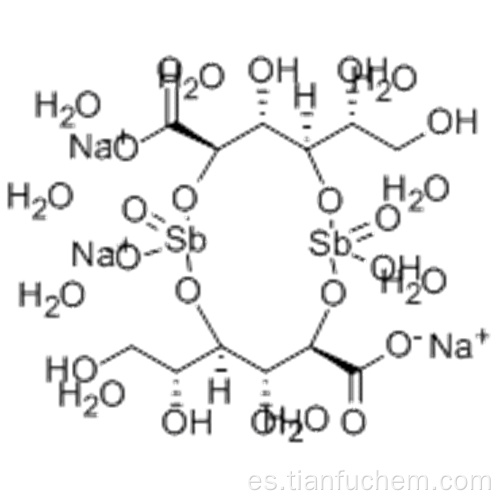 Estibogluconato de sodio CAS 16037-91-5